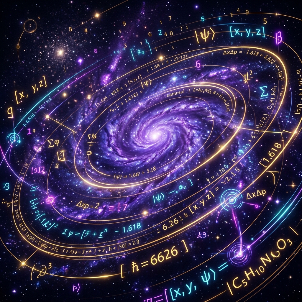 Lucky Number Cosmic Art